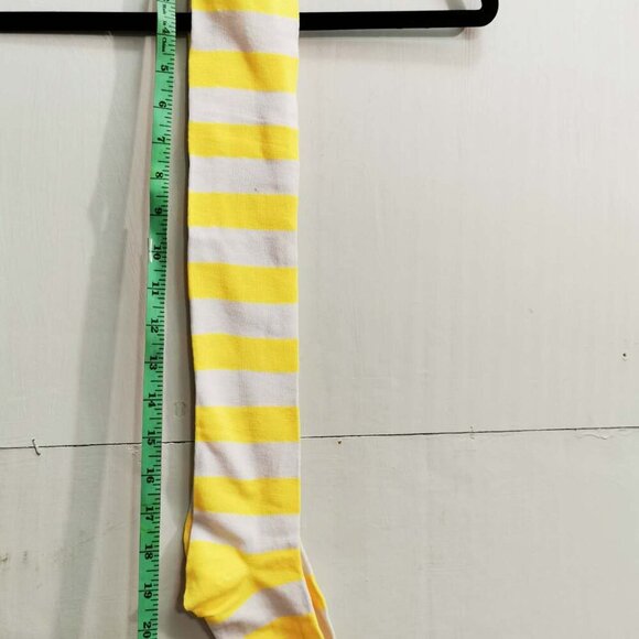 Girl's Extra Long Opaque Striped Over Knee Thigh High Stockings Socks - Picture 8 of 9